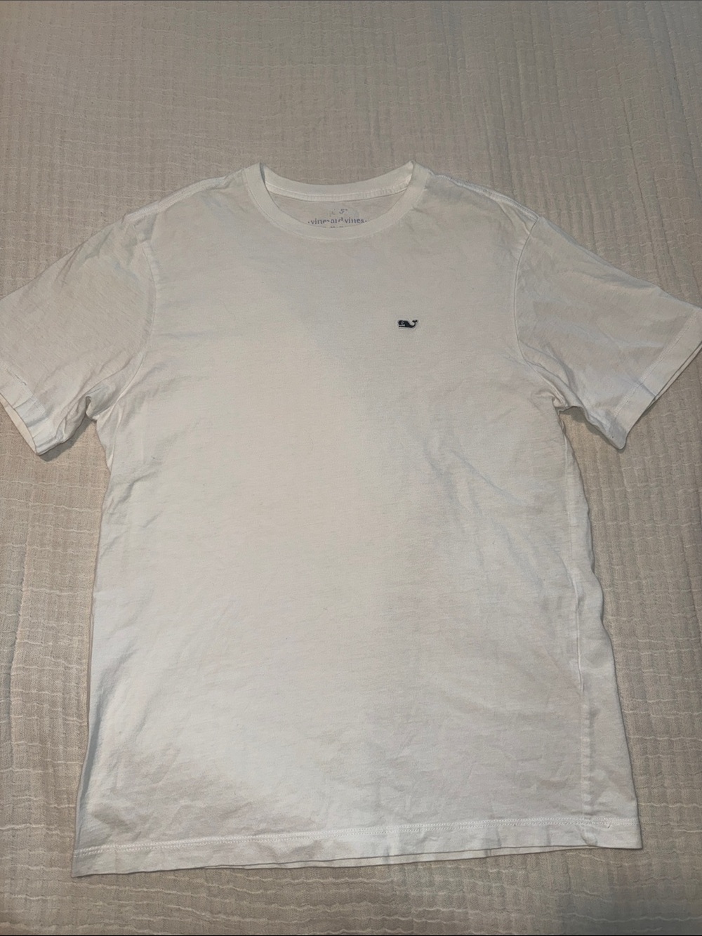 Vineyard Vines White Short-Sleeve Logo Tee - Men
